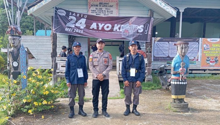 PSU Pilbup Mahakam Ulu di Pedalaman Berjalan Aman dan Tertib