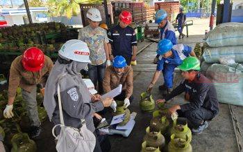 Puluhan Tabung LPG 3 Kg Diuji, Disperindag Kutim Pastikan Hak Konsumen Terjaga